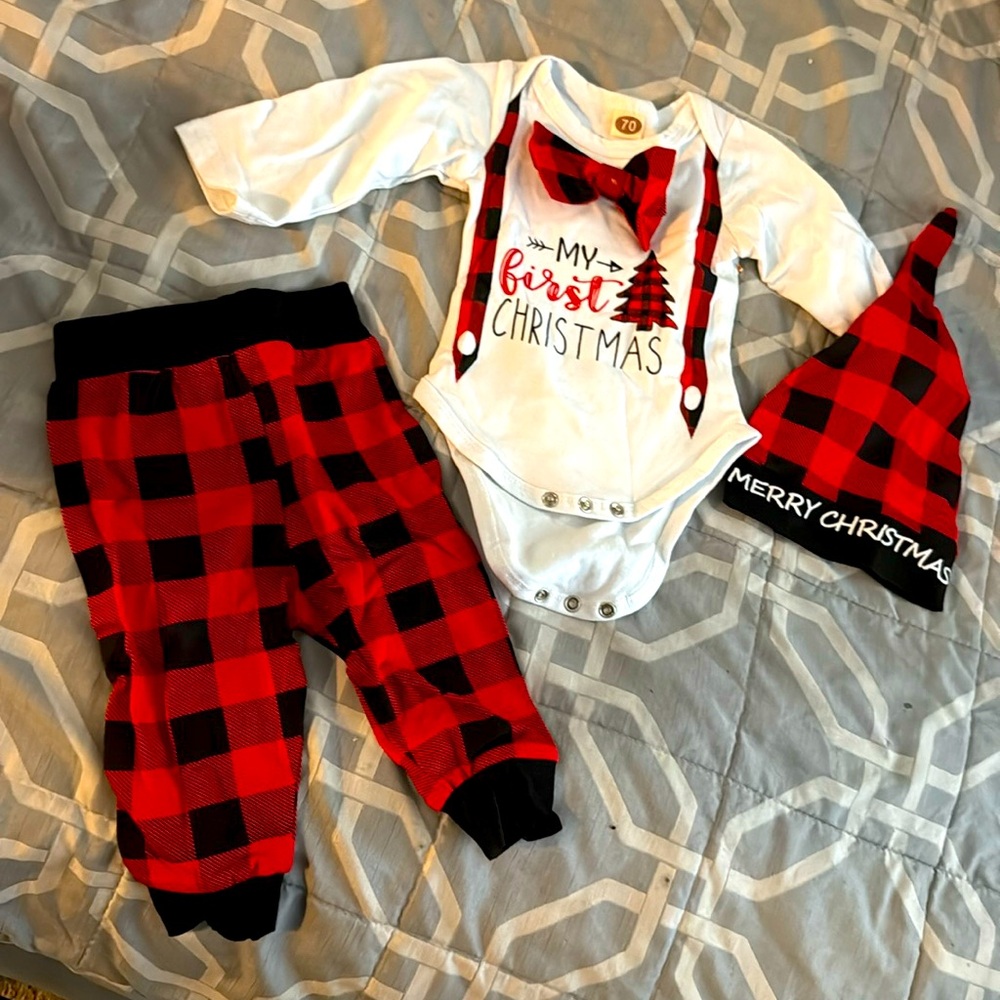My first Christmas outfit